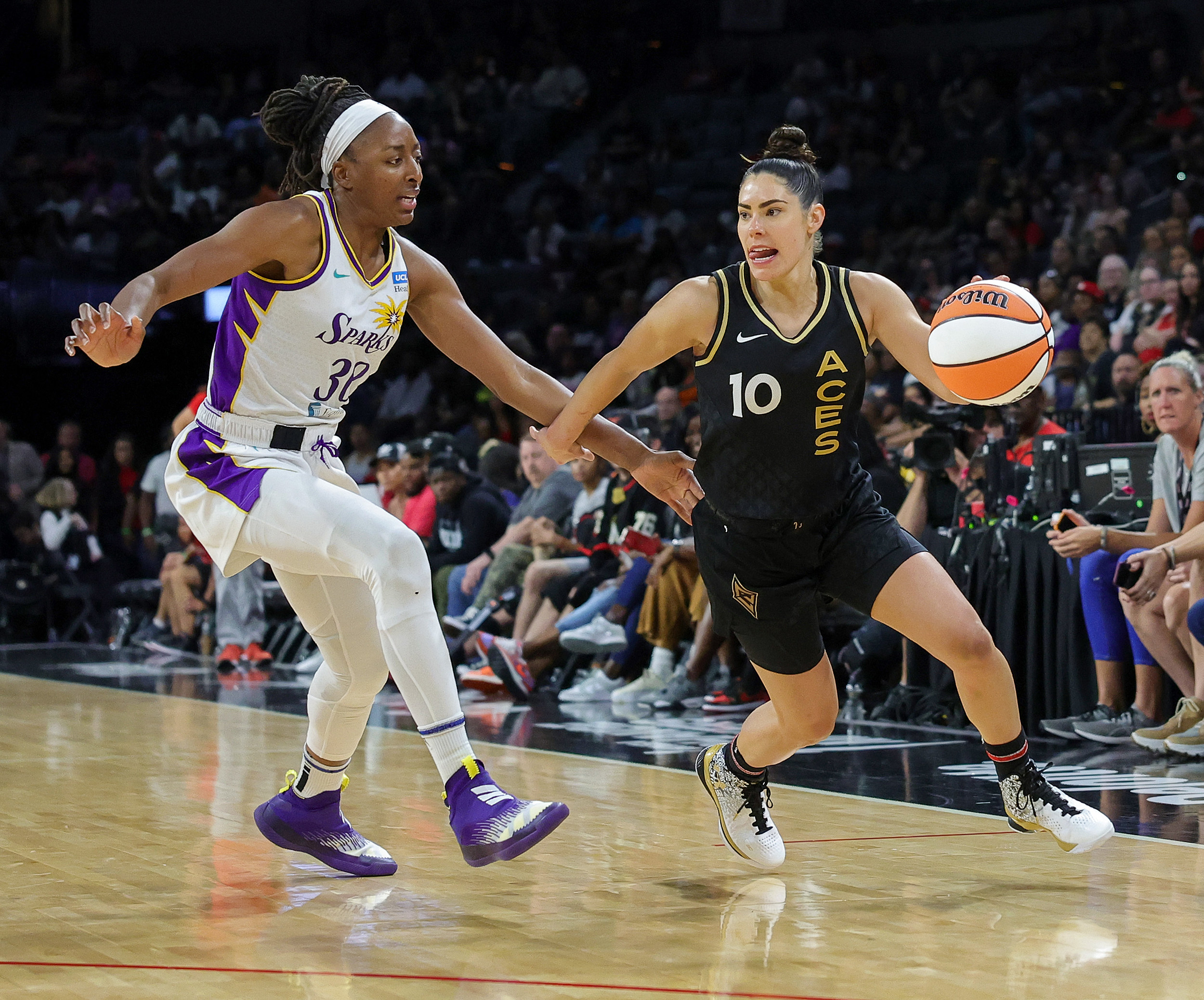 Las Vegas Aces star A'ja Wilson scores 53 points, ties WNBA single-game  record
