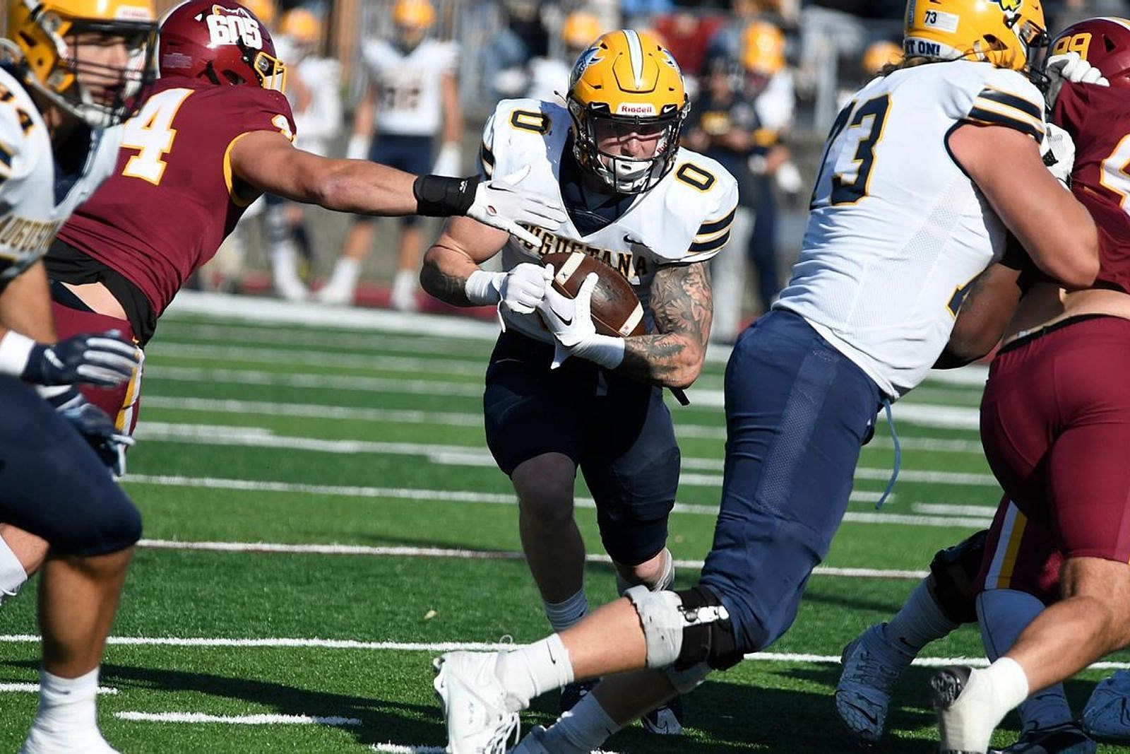 Viking Football Forces Six Turnovers in Rout of Minnesota State - Augustana  University Athletics