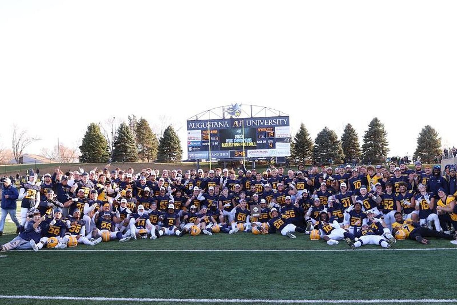 Viking Football Forces Six Turnovers in Rout of Minnesota State - Augustana  University Athletics