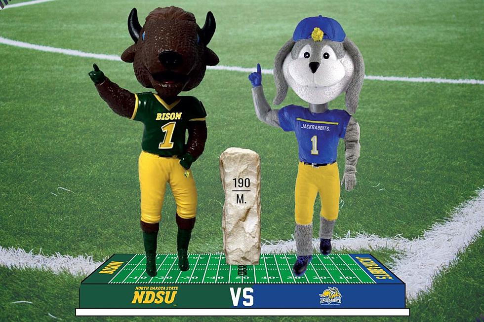 SDSU-NDSU Dakota Marker Game Bobblehead Released