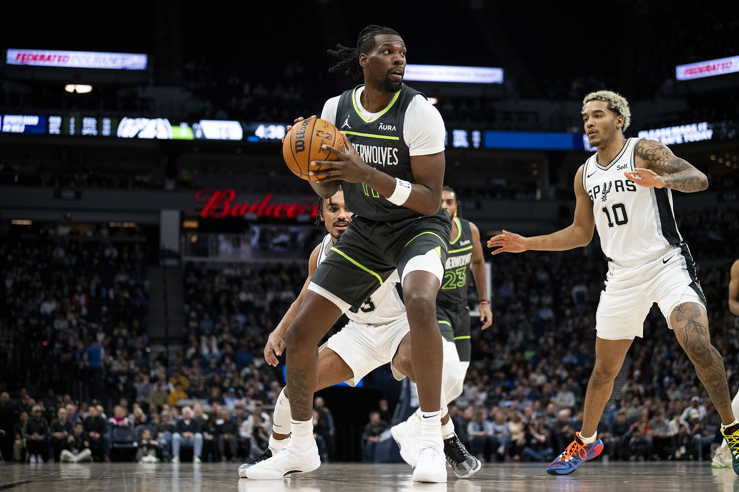 Minnesota Timberwolves Win Fifth Straight Spurs 15th Loss In A