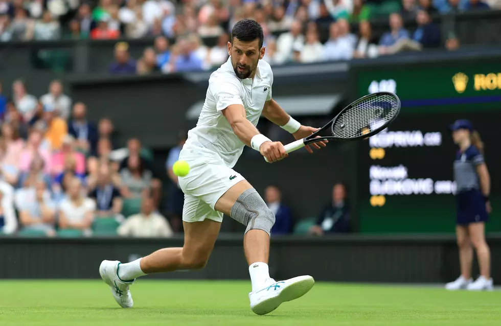 Novak Djokovic Wins Opener At Wimbledon