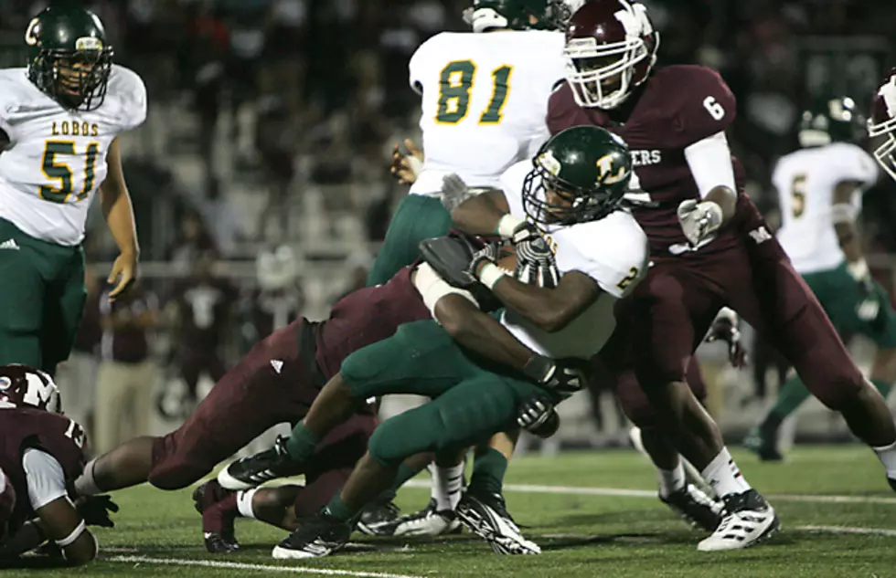 Longview Fumbles Nine Times in 33-7 District-Opening Loss to Mesquite