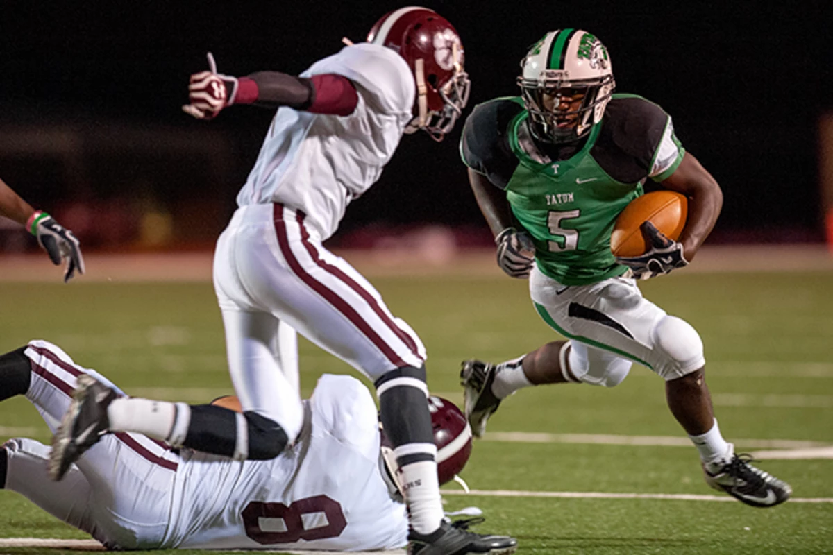 Tatum’s Opportunistic Defense Carries Eagles Past Godley, 41-8