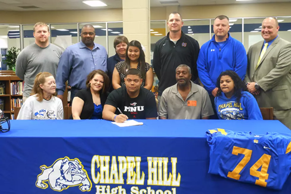 Chapel Hill Offensive Lineman Brandon Upshaw Signs With MidAmerica Nazarene