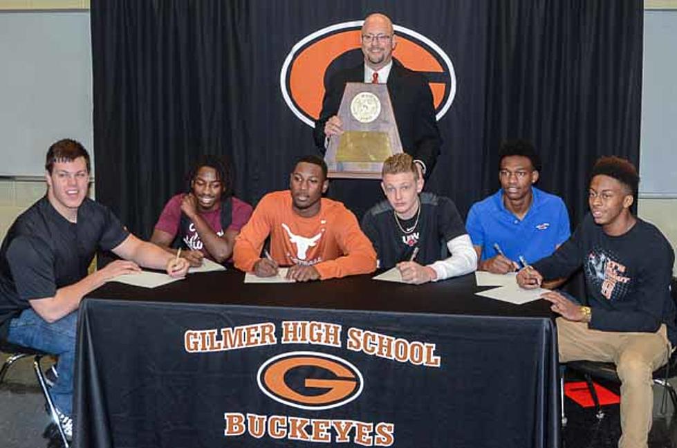 Gilmer&#8217;s Kris Boyd Signs With Texas + State Champion Buckeyes Send Five More To College Ranks