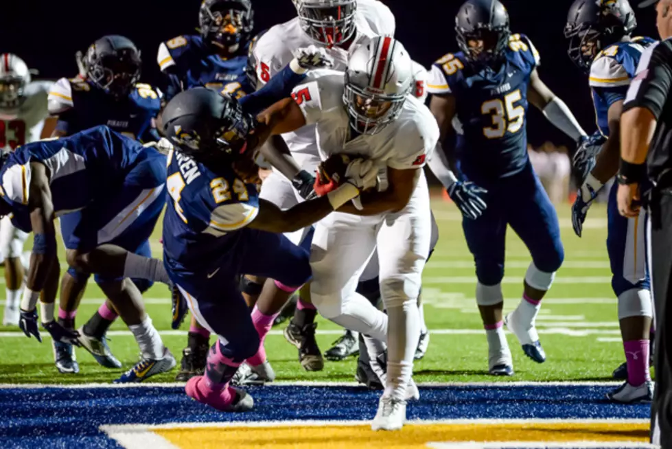 Marshall Holds Off Pine Tree’s Rally to Get 35-28 District Win