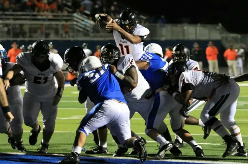 Cameron Callaway + Gladewater Hammer Spring Hill, 62-7, in District Opener