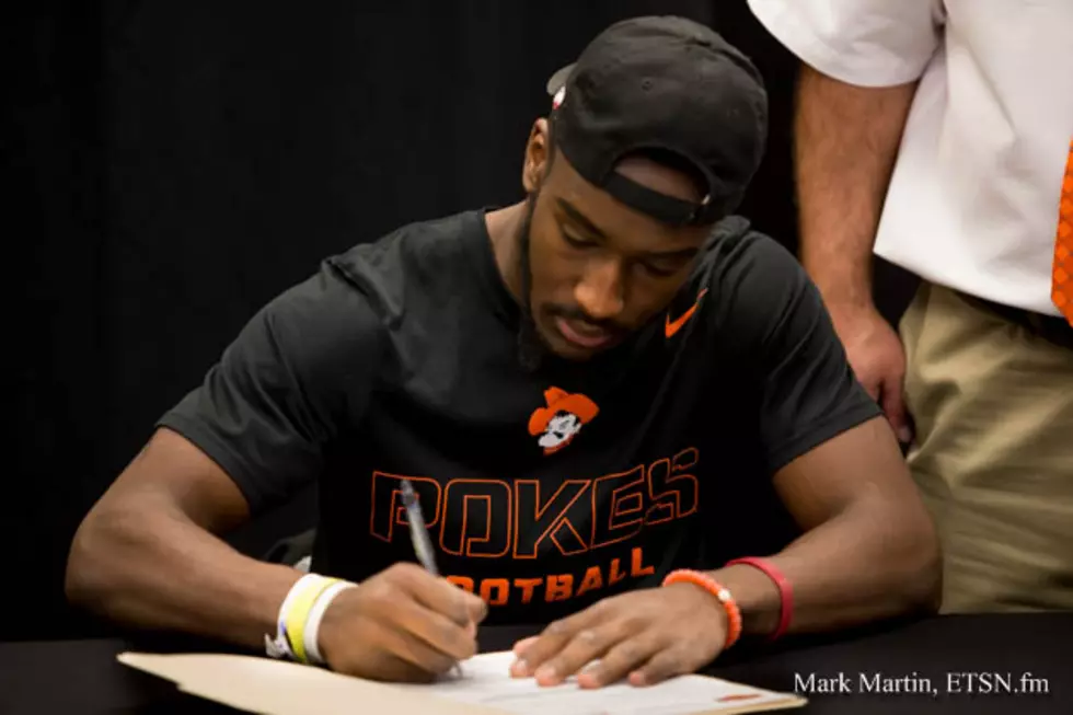 Gilmer Receiver LaMarcus Morton Inks With Oklahoma State