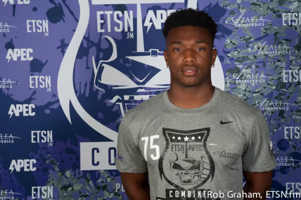 Nacogdoches’ DaRyan Williams Wins ETSN.fm + APEC Football Recruiting Combine’s Defensive MVP Award