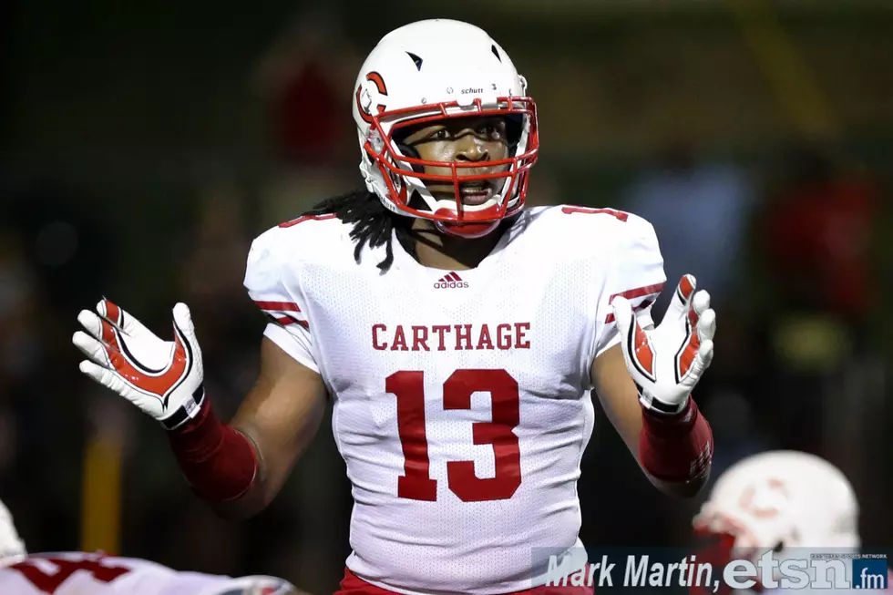 Top-Ranked Carthage Scores 35 Unanswered to Rally Past No. 2 Gilmer, 48-28