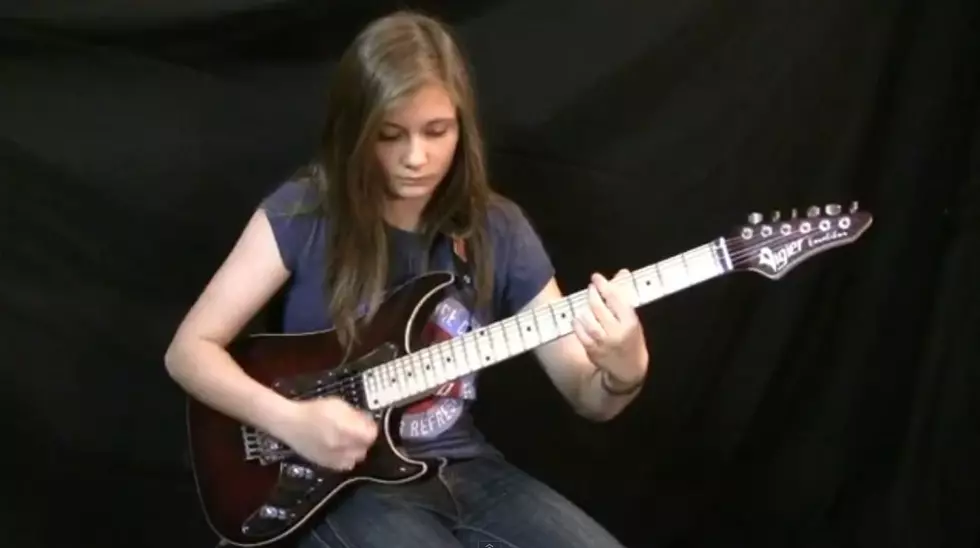 14 Year-Old Nails Van Halen Solo [VIDEO]
