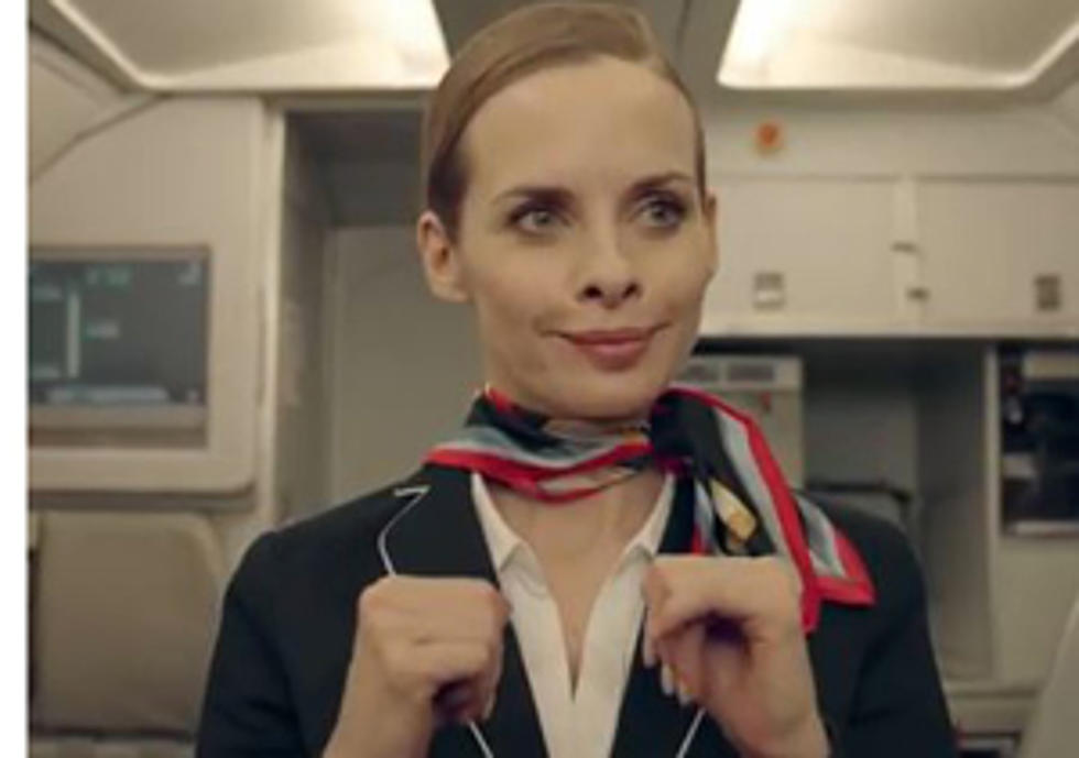 STEWARDESS FEATURED IN AIRPLANE AD TELLS PASSENGERS THEY’RE ALL GOING TO DIE [VIDEO]