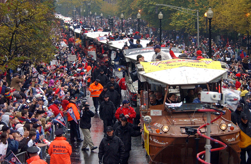 Red Sox Rolling Duck Boat Rally Parade Saturday @10AM!