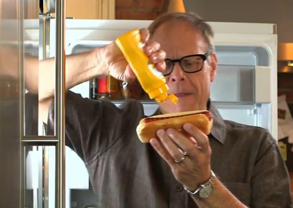 How To Correctly Pour An Almost Empty Container Of Mustard….Or Any Other Condiment.