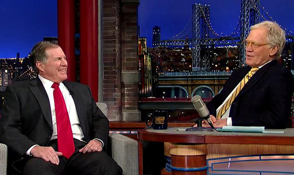 Patriots Coach Belichick Laughs Off Deflatgate On Letterman [VIDEO]