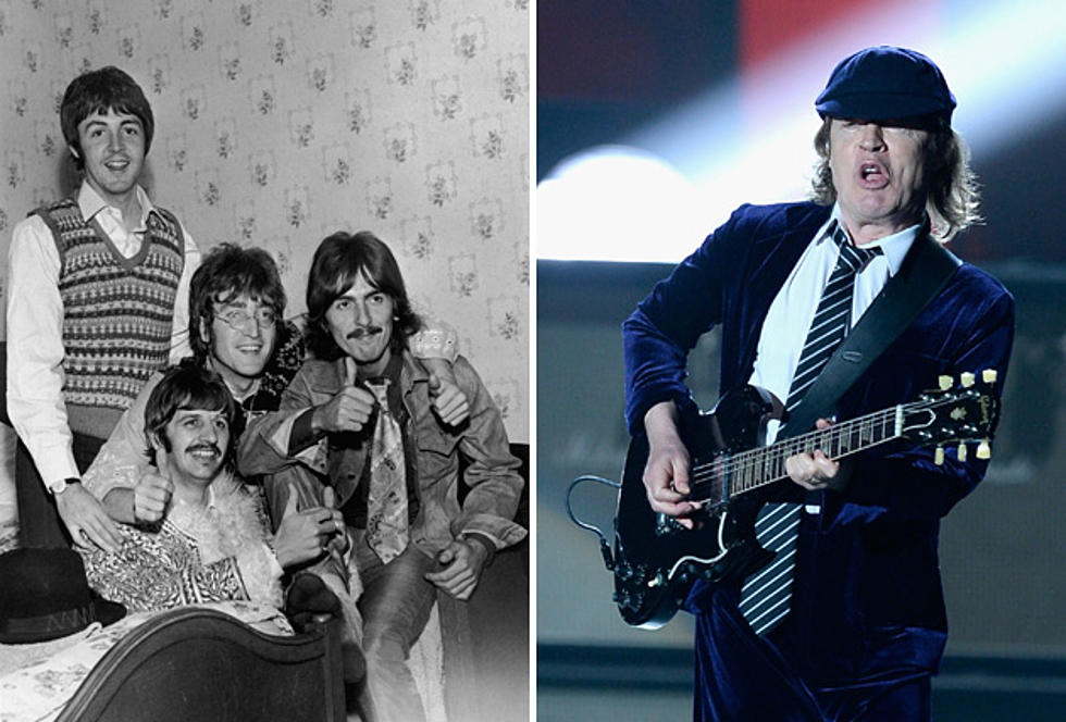 Today’s March Bandness Opponents: AC/DC VS. The Beatles [VOTE HERE]