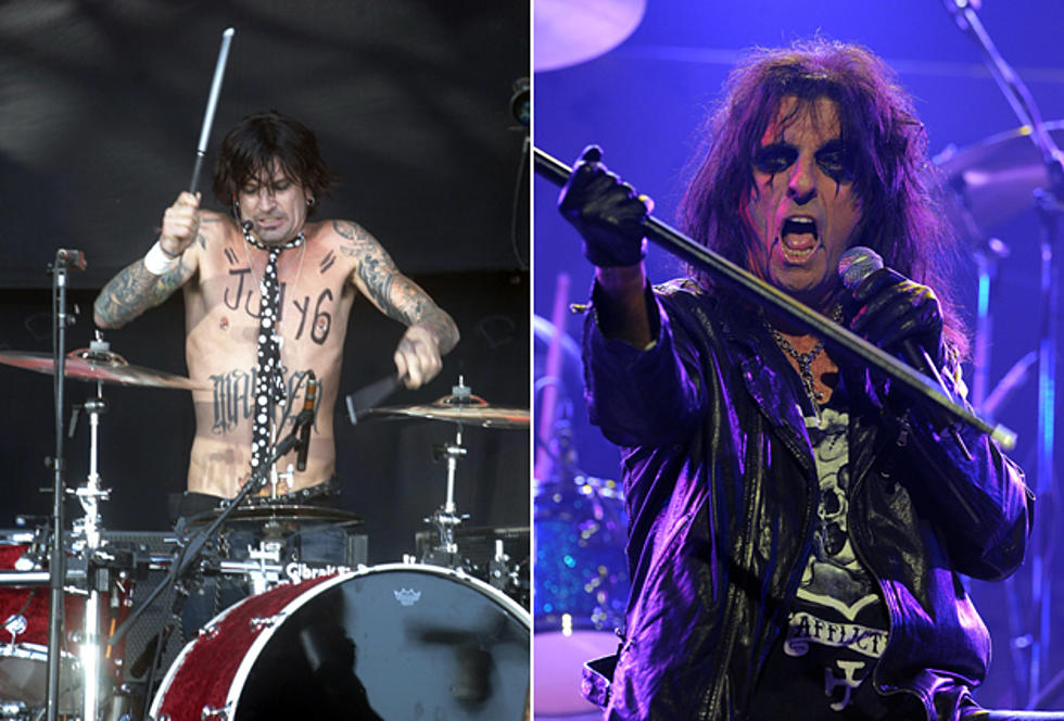 Tommy Lee And Alice Cooper Talk To DJ Fred About Bangor [VIDEO]
