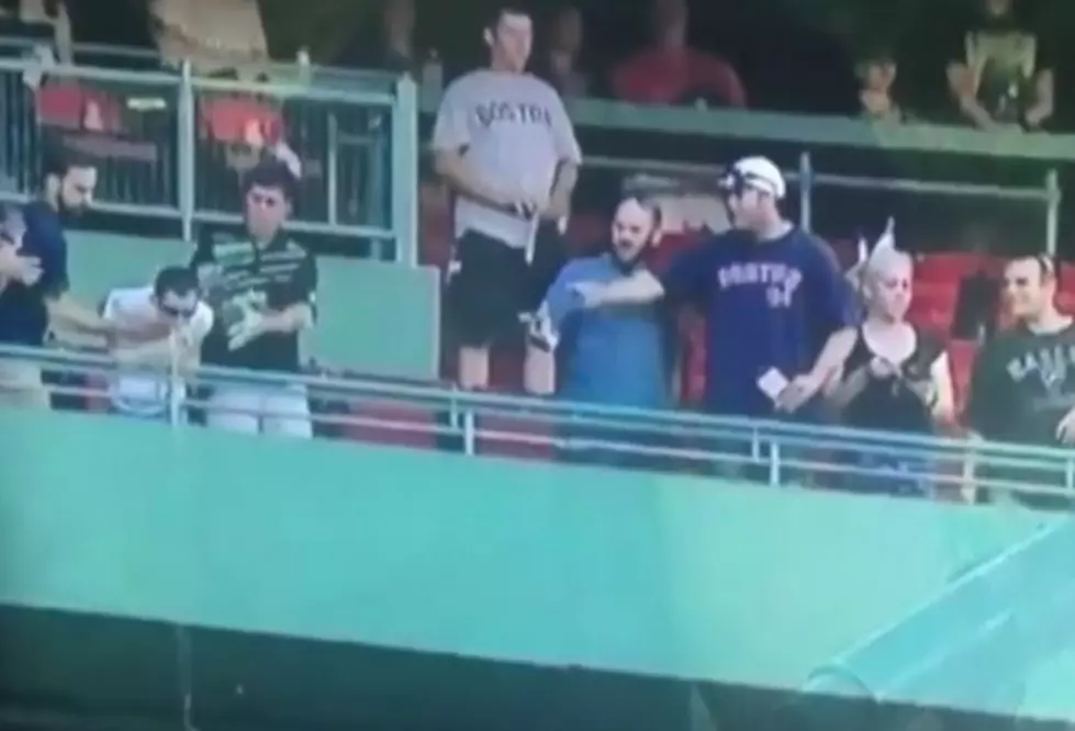Sox Fan Pukes On Fans Below [VIDEO]