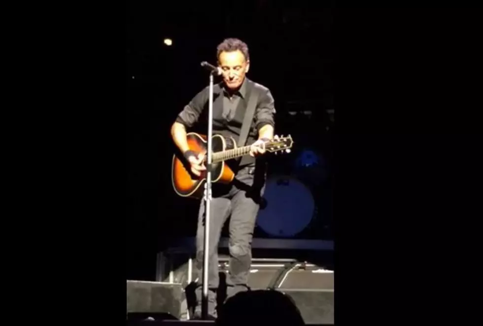 Springsteen Plays An Onstage Tribute To Glenn Frey [VIDEO]