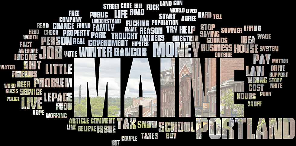 Maine&#8217;s Most Used Words in 2015