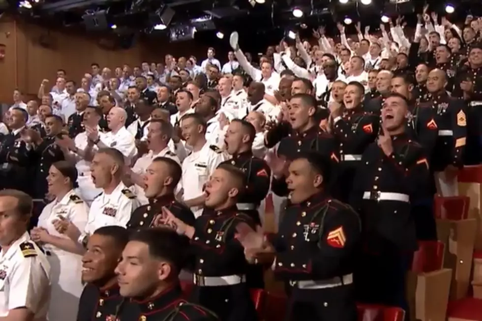 Perfect For Memorial Day Jimmy Fallon and Adam Sandler Sing For The Troops
