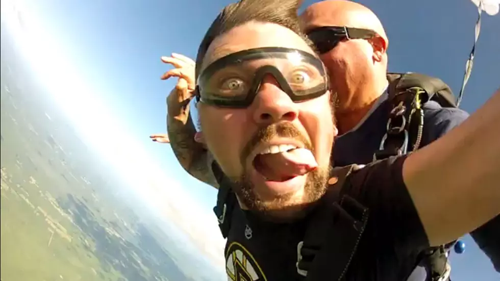 Wolfey Jumps Out Of A Plane [VIDEO]