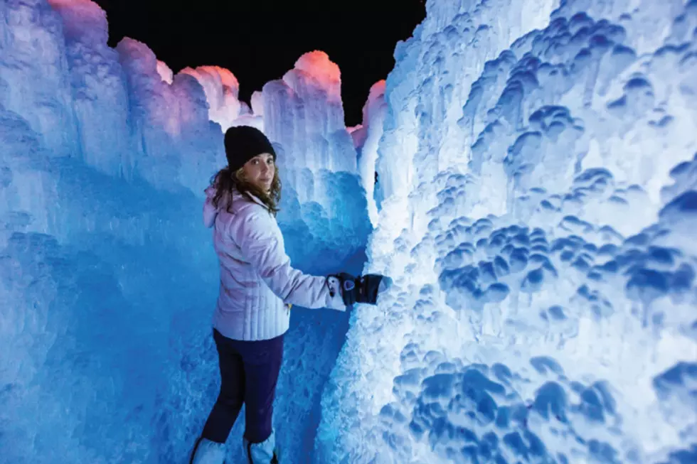 Winter Roadtrip! Ice Castle Opens In Lincoln N.H.