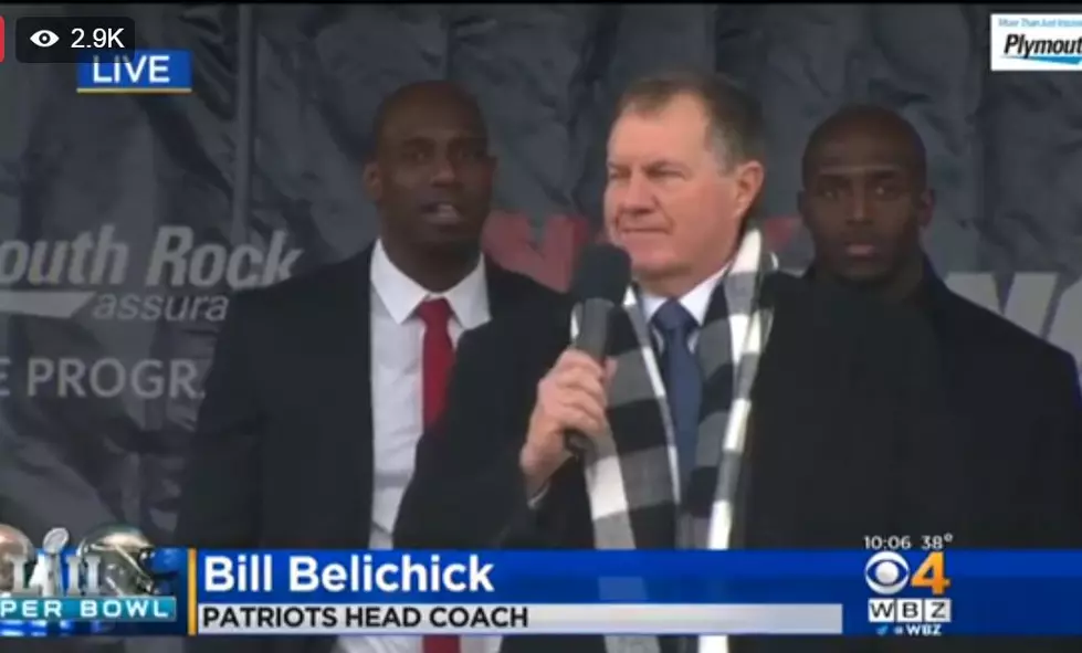 WATCH New England Patriots Send Off To Minneapolis [LIVE VIDEO]