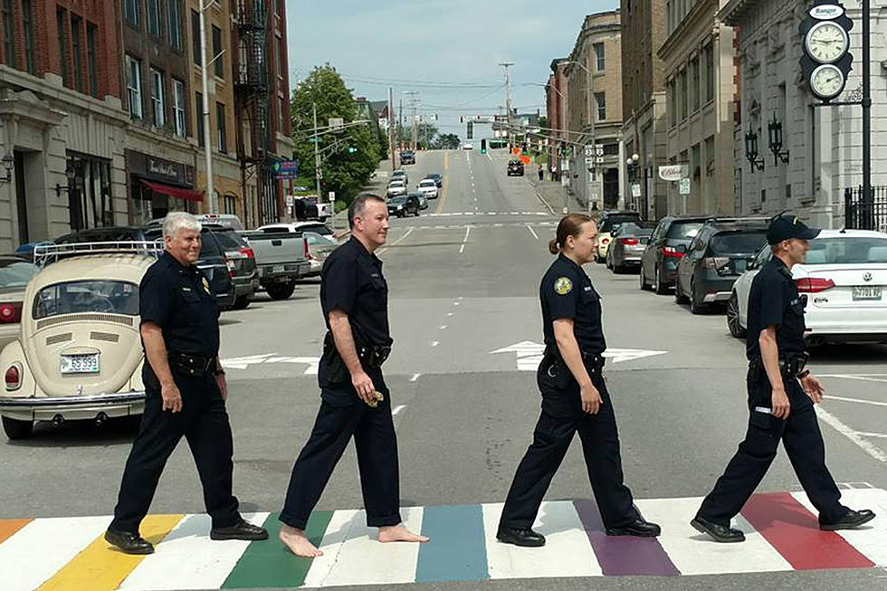 Bangor Cops Salute Abbey Road Anniversary