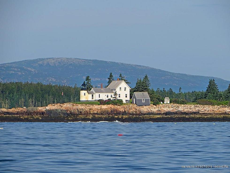 Own This Maine Island Lighthouse/Home Off Schoodic Peninsula
