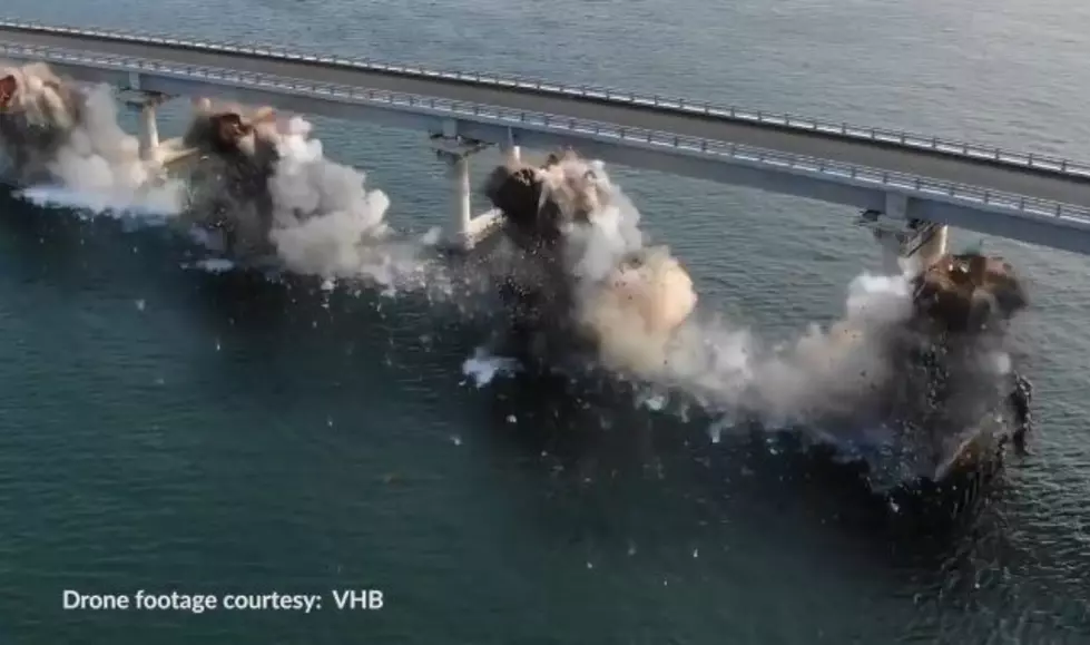 Watch Old Jonesport-Beals Island Bridge Be Blown Up