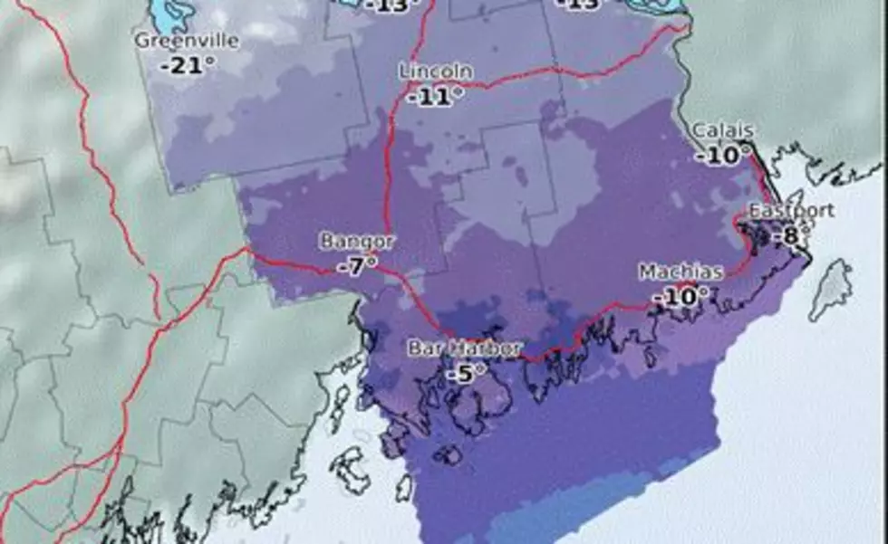 Bitter Winds Chills Expected For Bangor & Downeast Tuesday Night