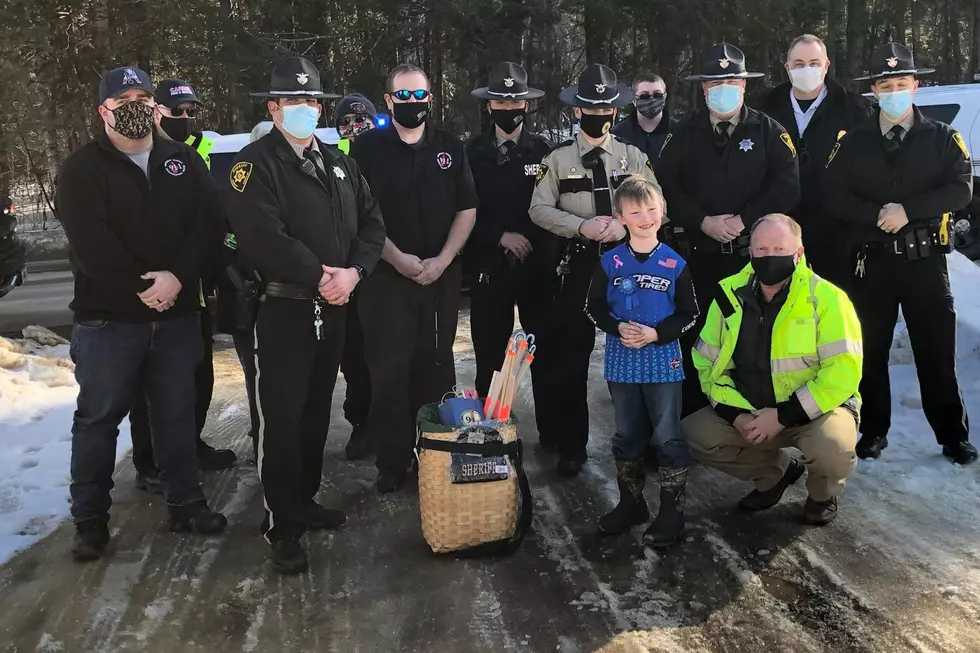 Penobscot Sheriff’s Department Repays Respect To Young Bentley