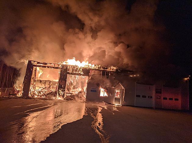 Fire Levels Bouchard&#8217;s Garage In Hampden