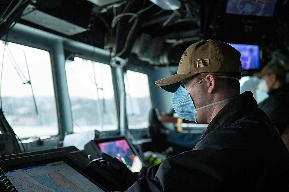 Man From Orono Serving Aboard USS Monterey In The Mediterranean Sea