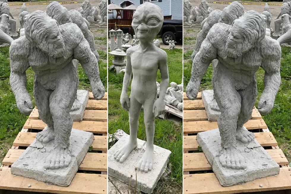 Bigfoot & Aliens Discovered In Carmel, Well Concrete Ones That Is