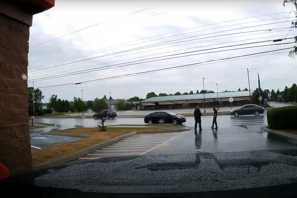Random Act Of Kindness In Bangor Caught On Dash-Cam