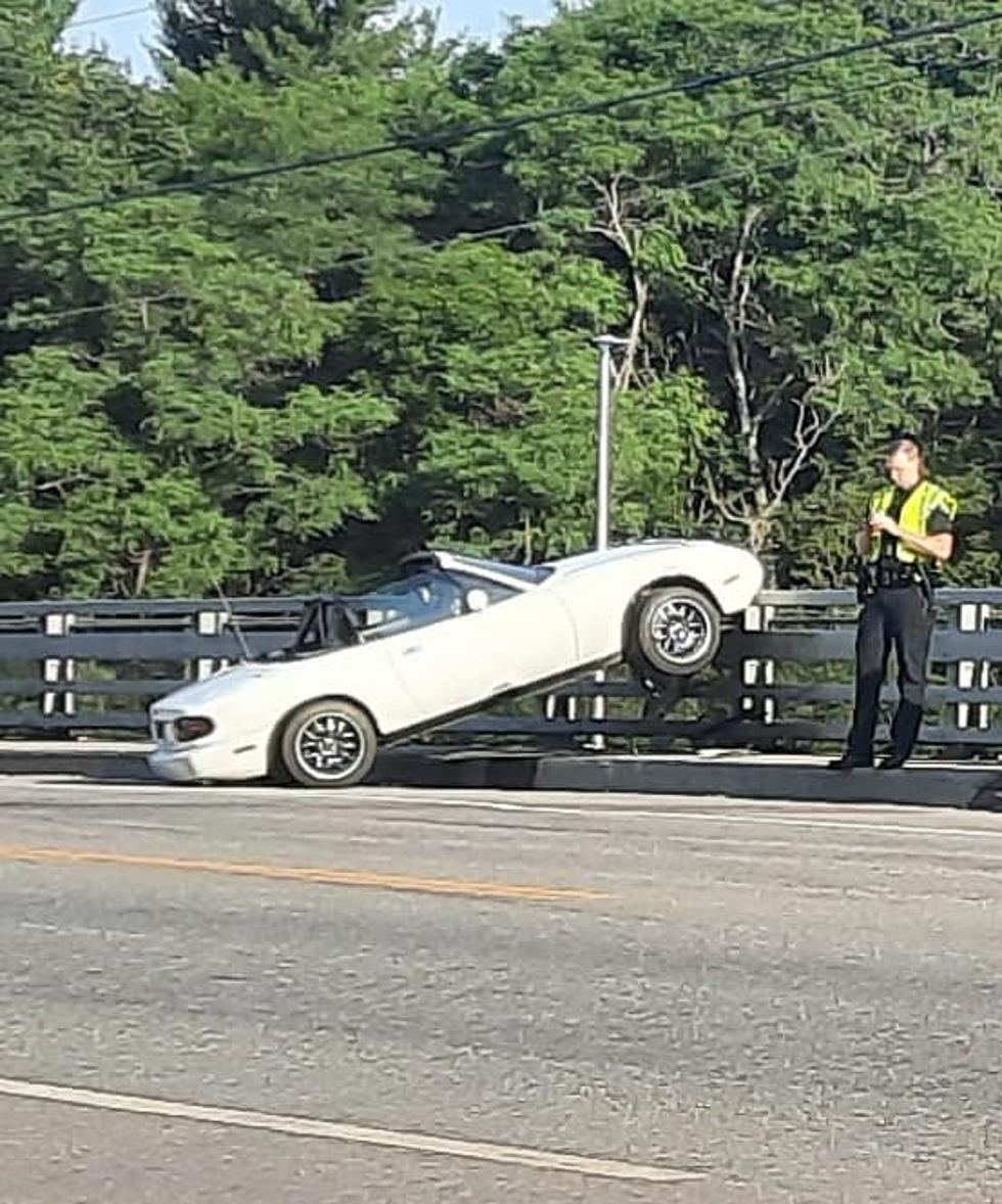 Morning Mishap on a Bangor Bridge