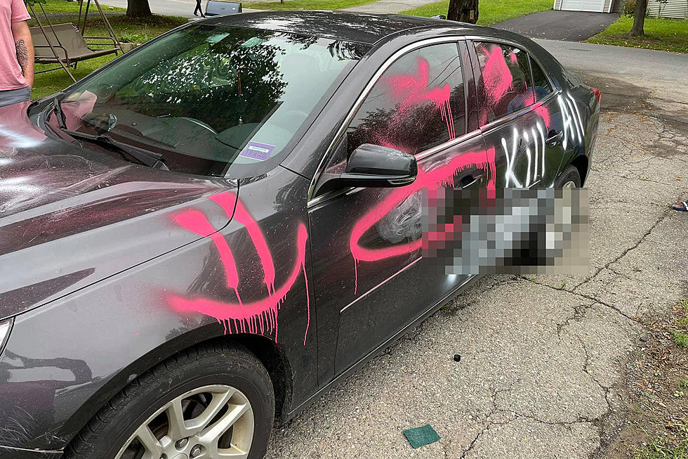 Teen Girls Allegedly Spray-Paint Racial Slurs On Car in Bangor