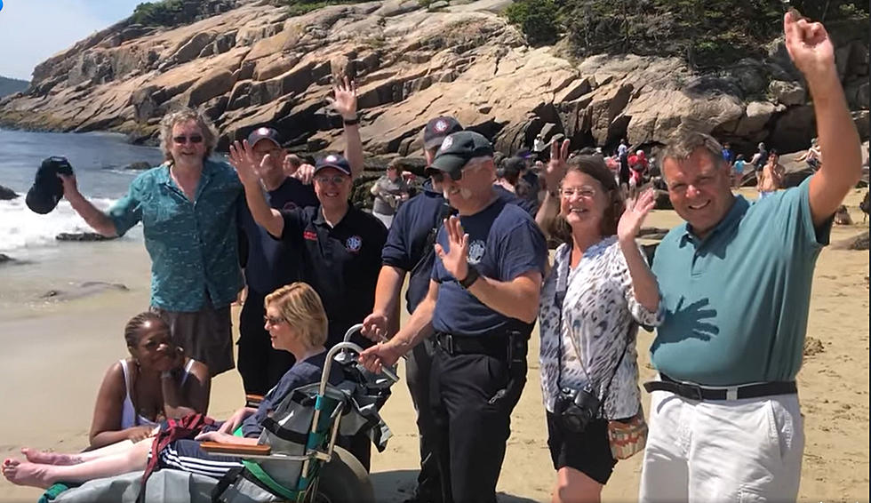 Bar Harbor Fire Department Helps A Woman With ALS Fulfill Her Dream