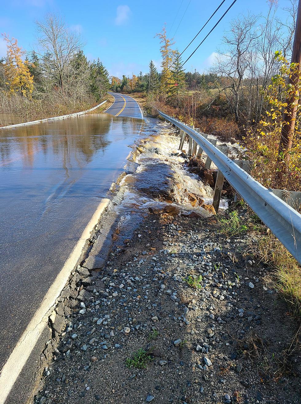 Wild Weather Causes Damage To Many Maine Roadways This Halloween Weekend