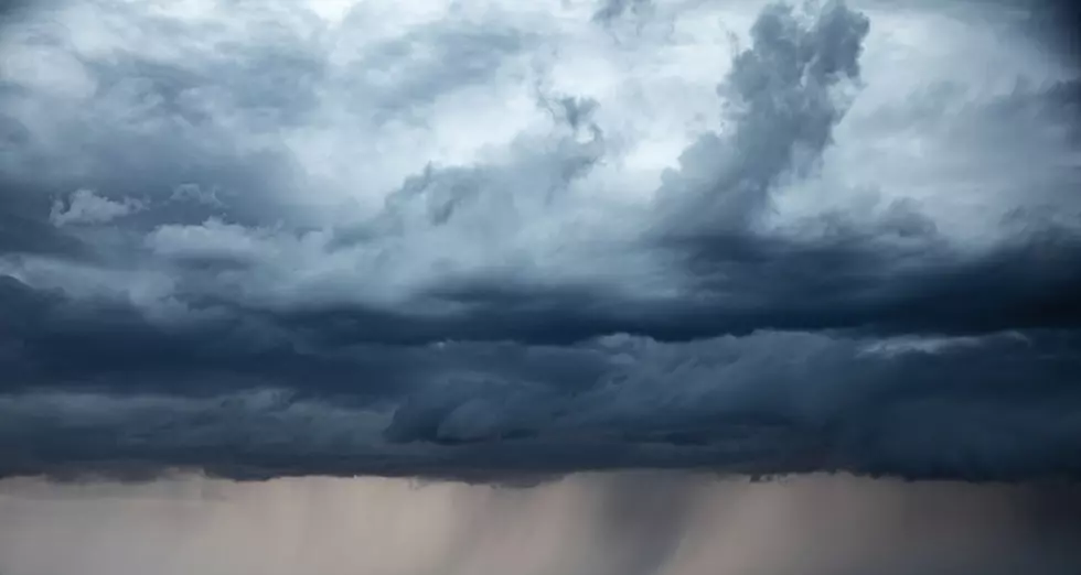 Stormy sky and rain. apocalypse like