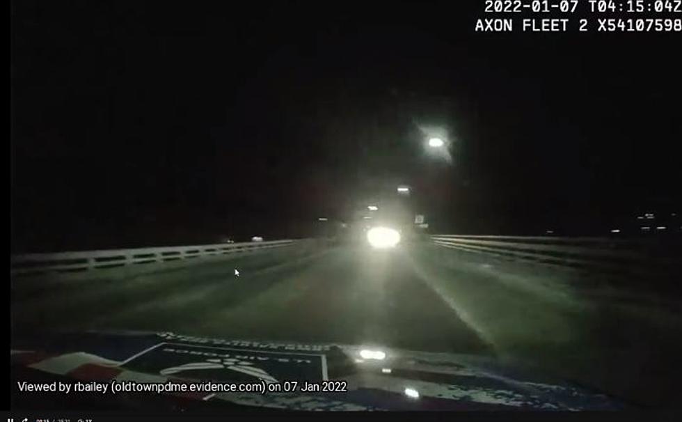 WATCH Old Town Police Narrowly Miss A Drunk Driver In The Wrong Lane
