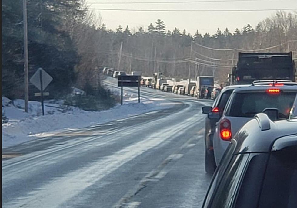 Road Conditions Blamed For Traffic Backup on Route 1A Wednesday Morning