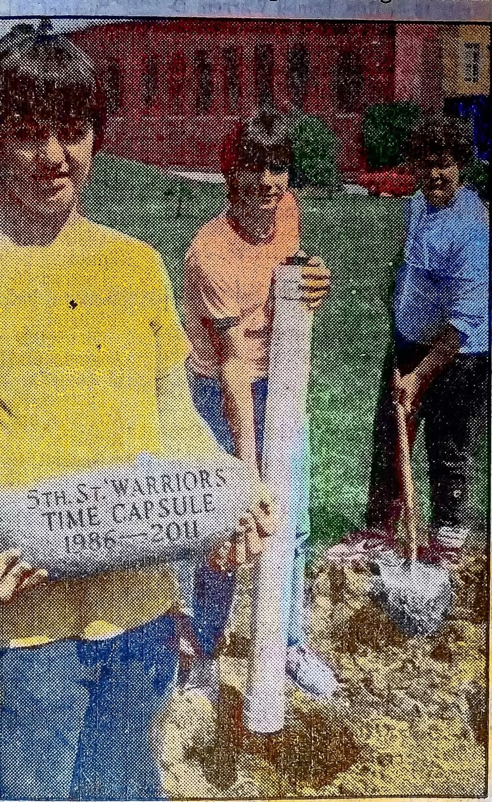 Colorized BDN photo, Bangor Daily News