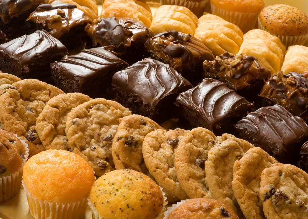Selection of baked goods.cookies, brownies, muffins etc.