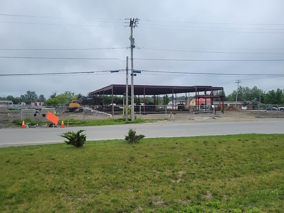 New Construction Of A Gym and Coffee Shop In Bangor Coming Along