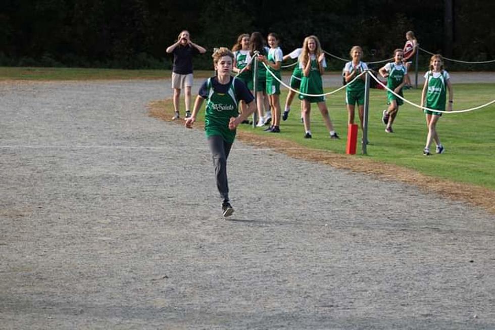 Bangor 8th Grader Runs First Race In Mom’s Shoes, Sets Course Record In Second Race