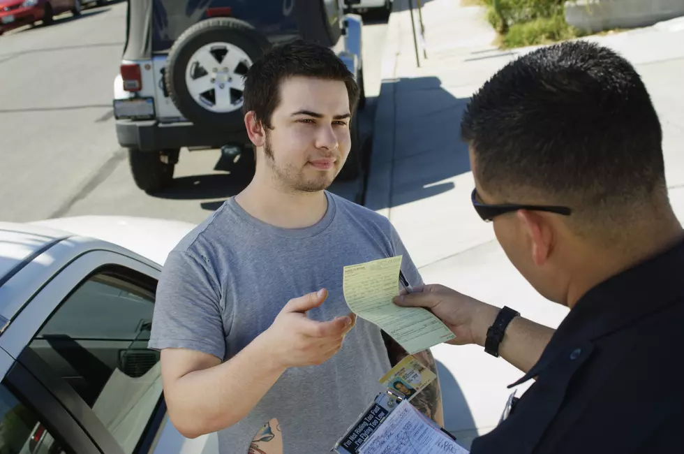 Police Officer Writing Ticket